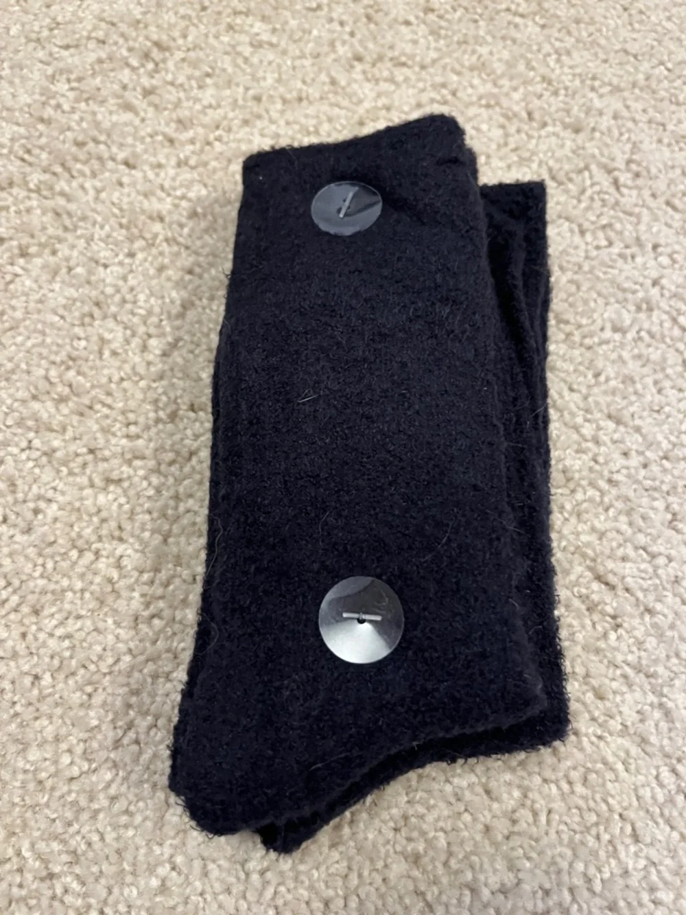 NWOT Hunter Black Fleece Socks with White Logo